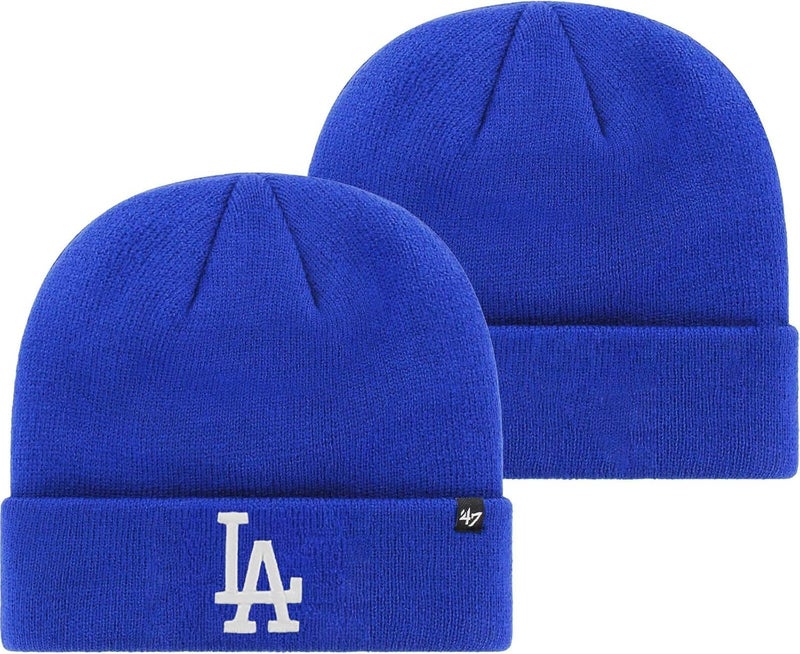 47 ' MLB Unisex-Adult Primary Logo Cuffed Knit Primary Logo Team Color Beanie Hat Cold Weather Hat, One Size - Image 1